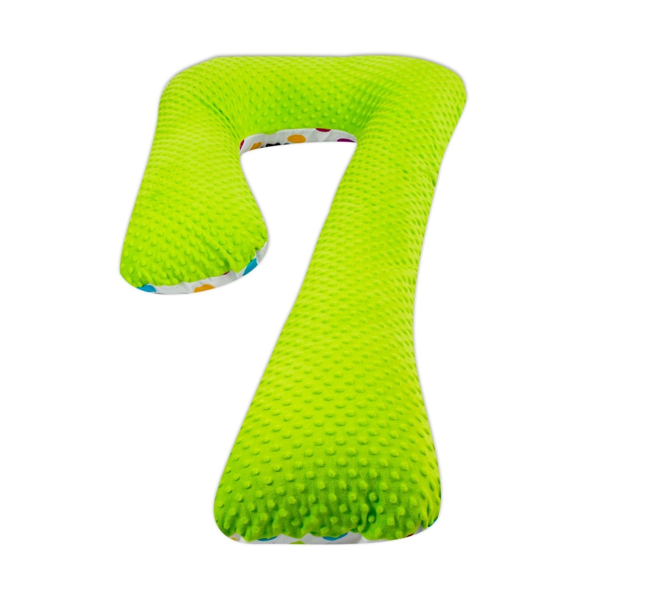Coussin de maternité, Grossesse/Allaitement, Minky et Coton, forme en 7 - Imagen 16 de 28
