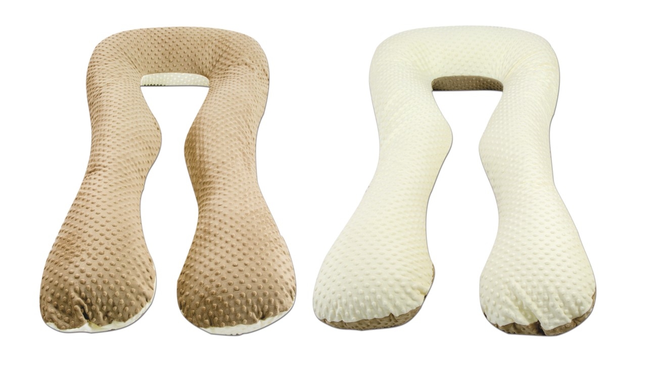 Coussin Minky de maternité, Grossesse/Allaitement, pre/post-natal, forme en U - Imagen 4 de 14