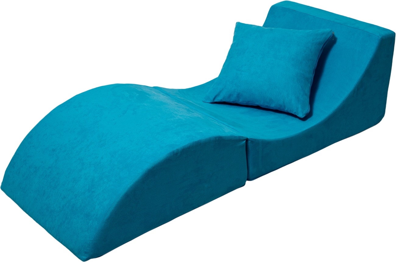 Tumbona relajante sofá relax sillón relajante cubo de asiento taburete mesa de centro mesa auxiliar - Imagen 16 de 25