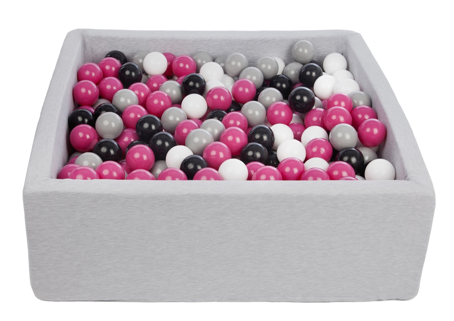 Soft Jersey Baby Kids Children Ball Pit with 450 balls, Gift, 90x90 cm - Picture 7 of 24