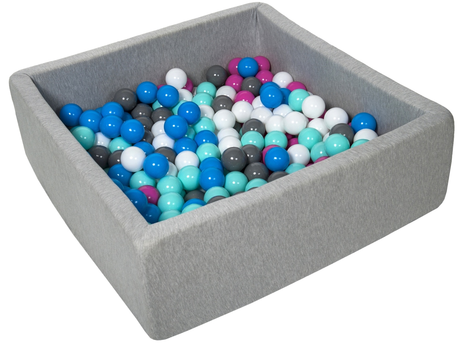 Piscina infantil de bolas para niños, 200 piezas, aprox. 90x90cm